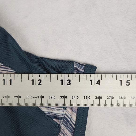 Adidas Top‎ Womens Size Large Ultimate365 Printed Sleeveless Polo SPF50 Golf New - Picture 8 of 10